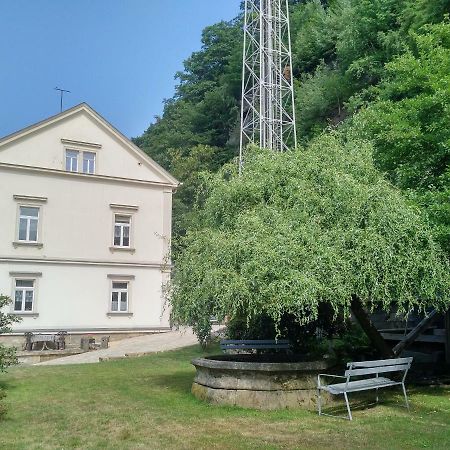 Fewo Am Personenaufzug Bad Schandau Exteriör bild